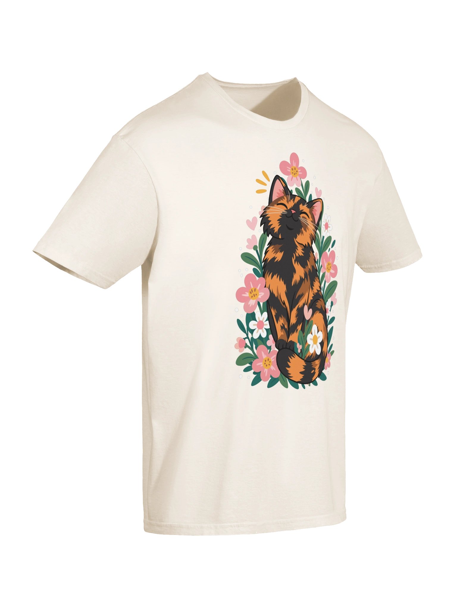 Caught In Bloom Torie Cat Shirt product image (37)