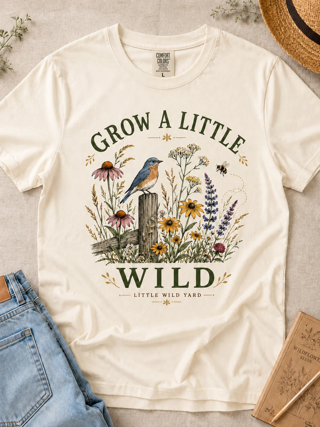 Grow A Little Wild T-shirt product image (1)