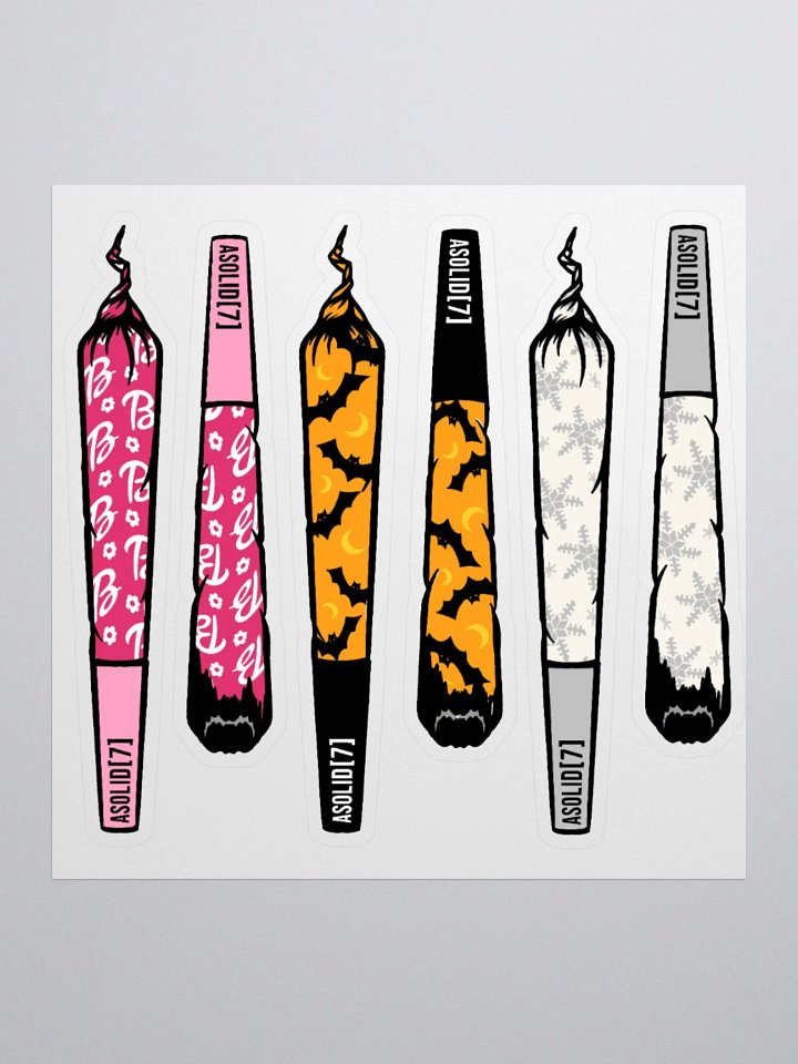 ASolid[7] Joint Stickers (Lit & Unlit Duo) - Version 2 product image (1)