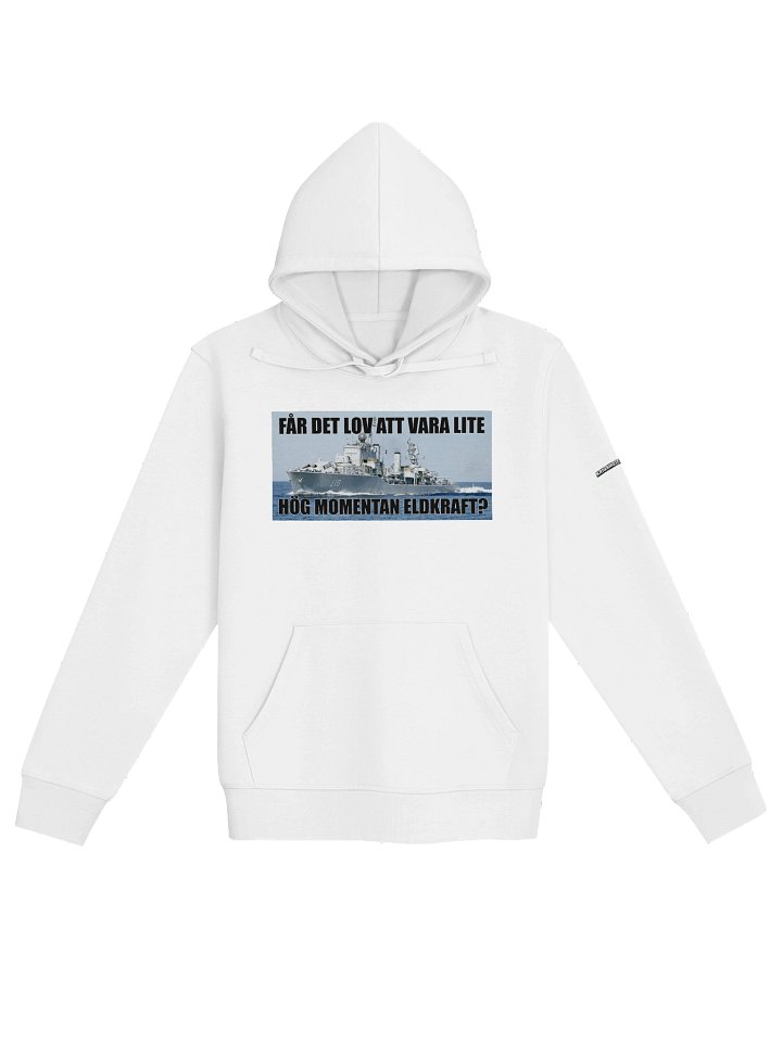 Får det lov att vara lite hög momentan eldkraft? -Halland (Organic Premium Hoodie) product image (1)