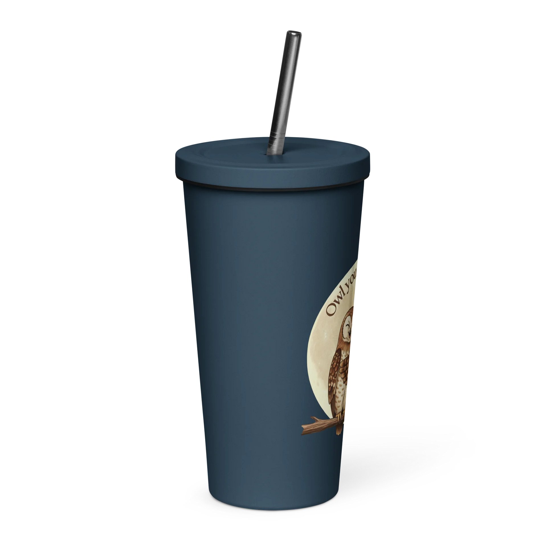 Owl Love Insulated Tumbler (full moon edition) product image (4)