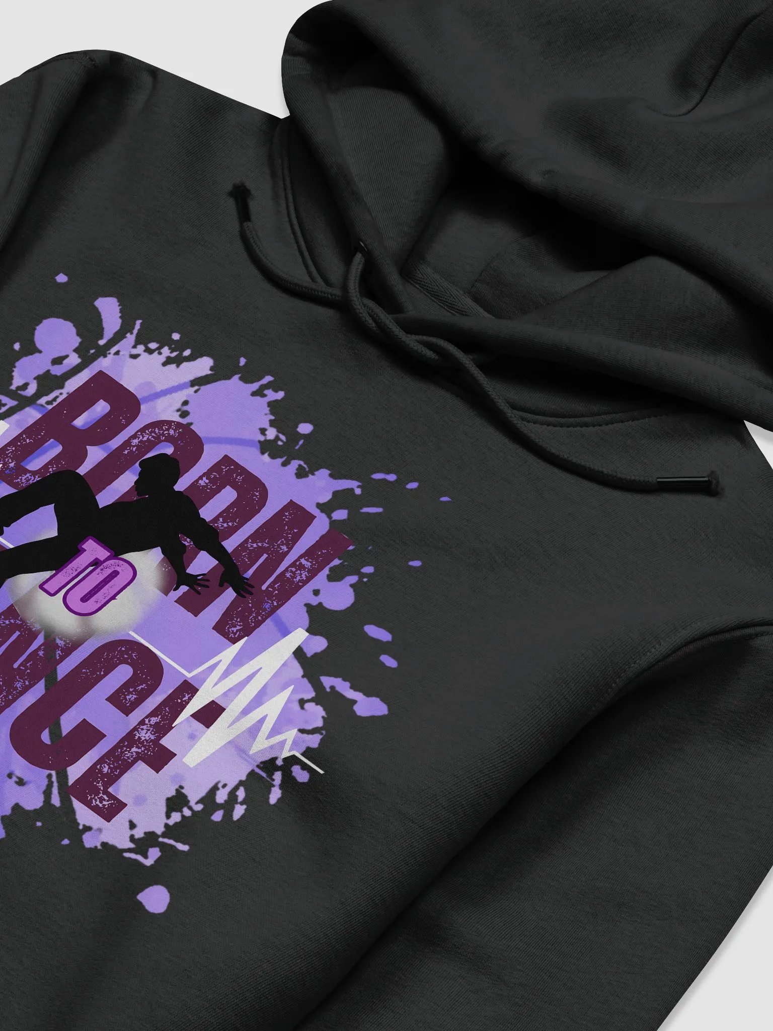 Born to Dance His Silhouette Eco Hoodie product image (11)