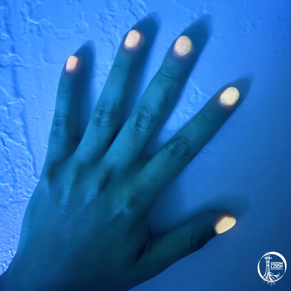 RADIOACTIVE SHRIMP - Pink Jelly Glow-In-The-Dark Nail Polish product image (5)