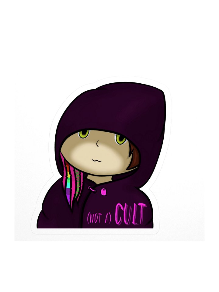 Gagavalkyrie (not a) CULT Sticker product image (1)