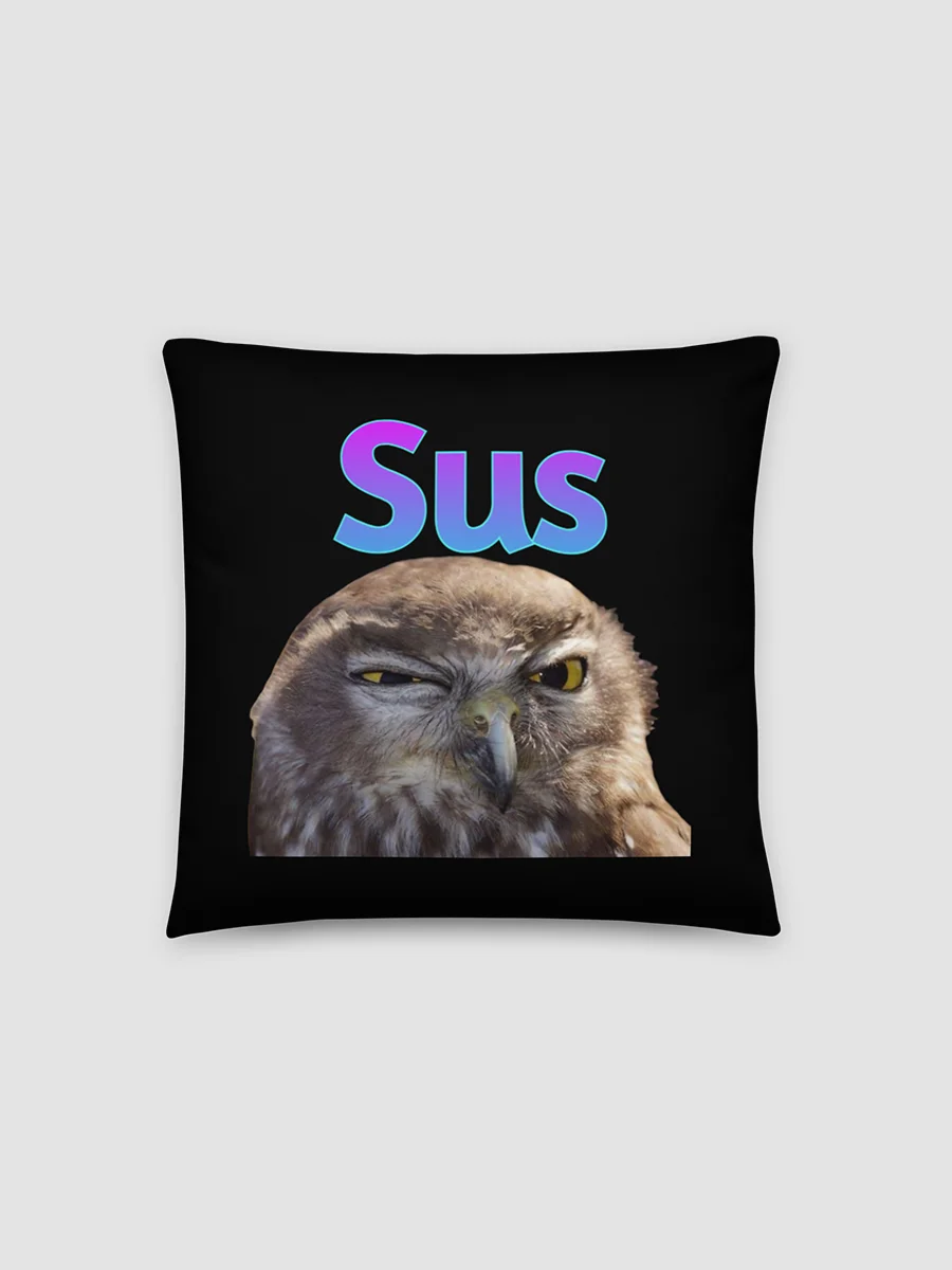 Sus Owl Pillow - Black product image (2)