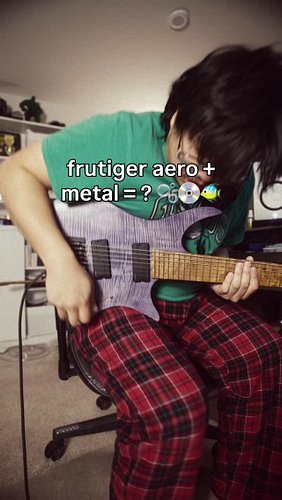 What do we think of the Frutiger Aero + Metalcore combination? Does it work or not really? let me know pls cause if it works ...