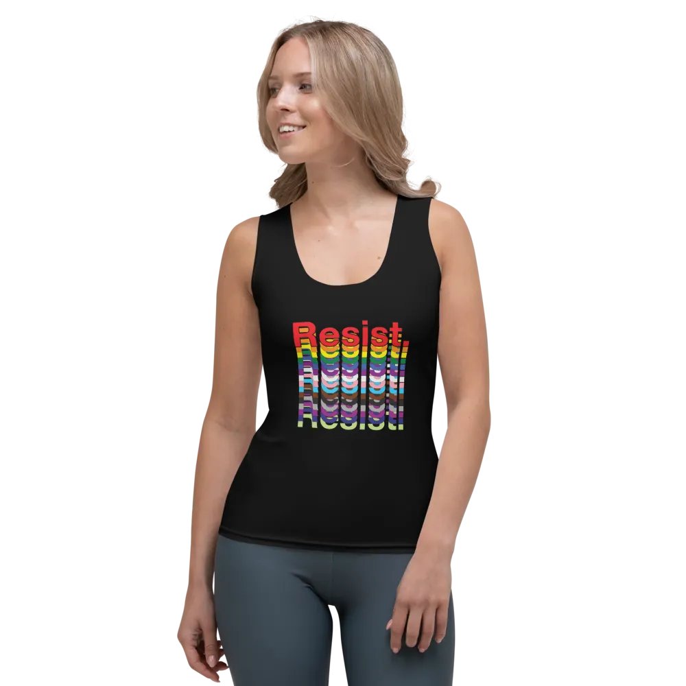 Resist - Rainbow Femme Sublimated Tank product image (1)