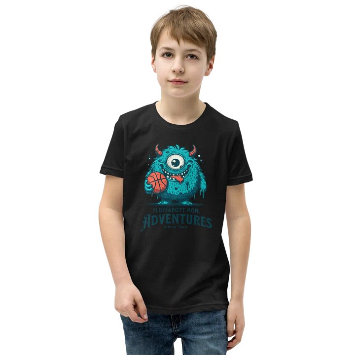 Monstrous Hoops Youth T-Shirt product image (1)