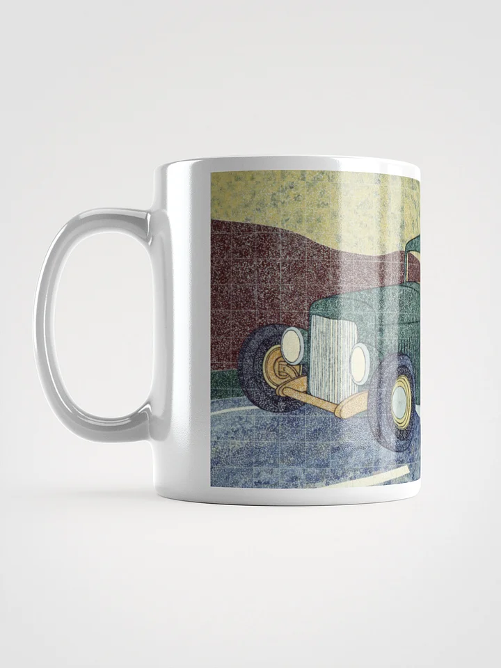 Green Hotrod (2002) on White Glossy Mug product image (1)