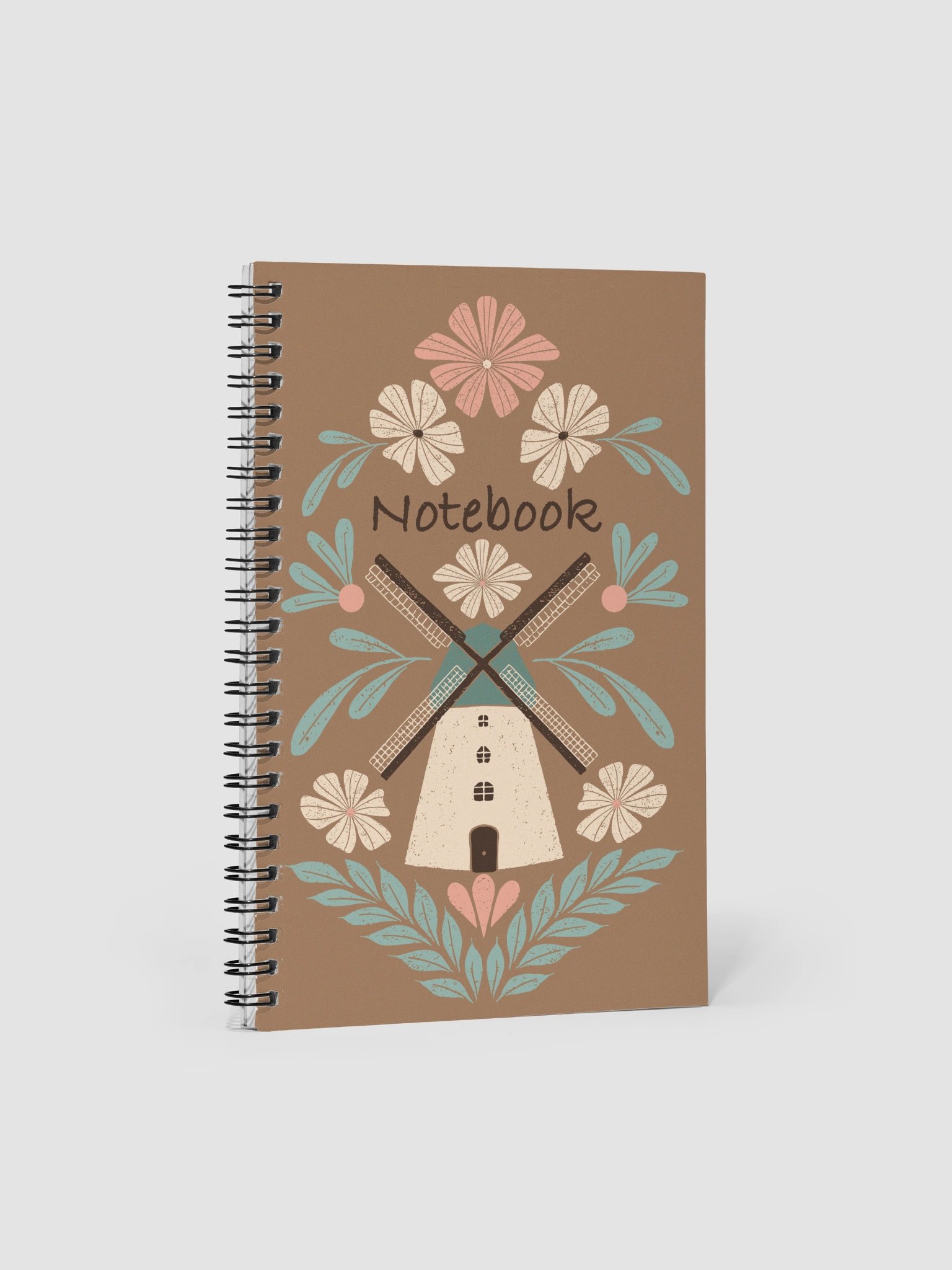 Windmill On The Hill Spiral Notebook product image (2)