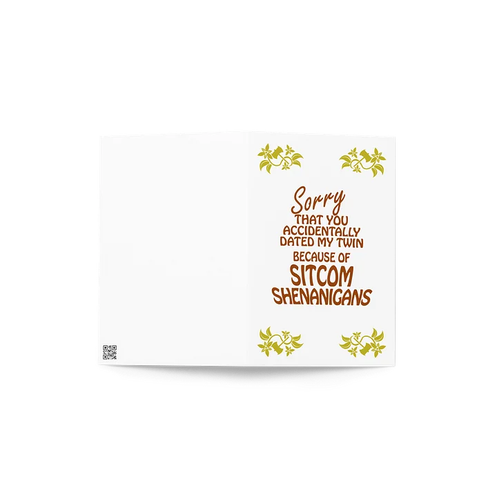 "Sorry You Dated My Twin" card product image (4)