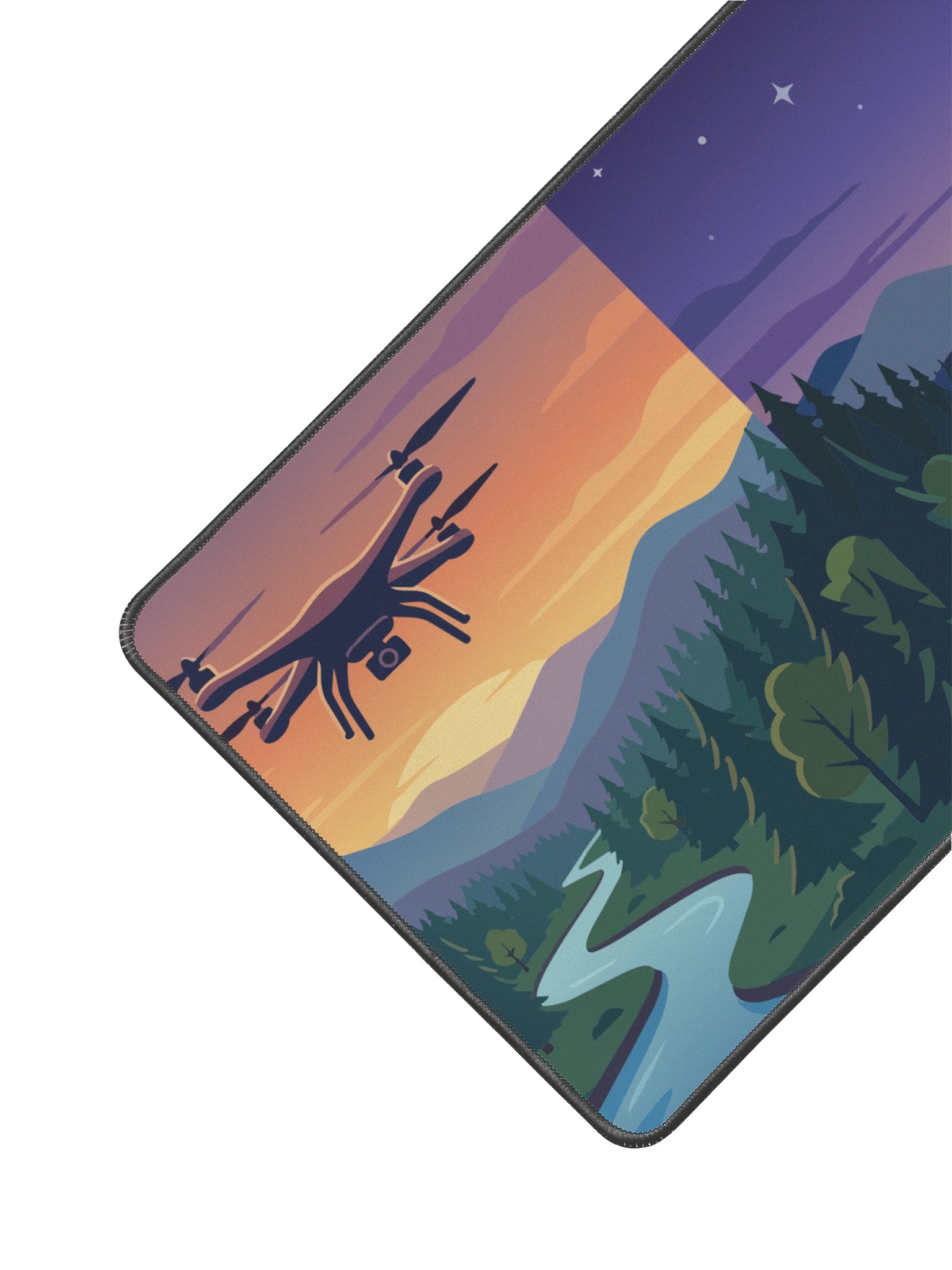 Day & Night Quiet Photography Mouse Pad product image (2)