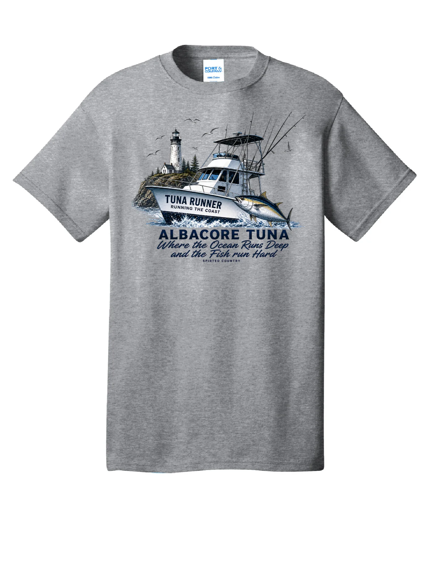 ALBACORE TUNA PORT AND CO T-SHIRT product image (1)
