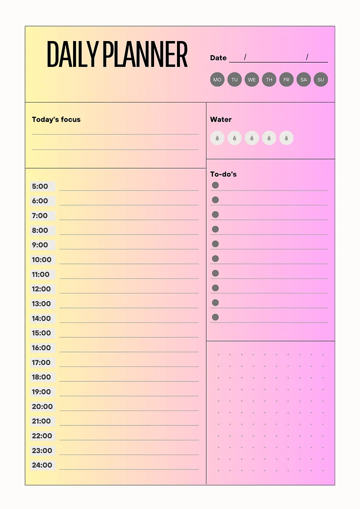 Daily Planner product image (1)