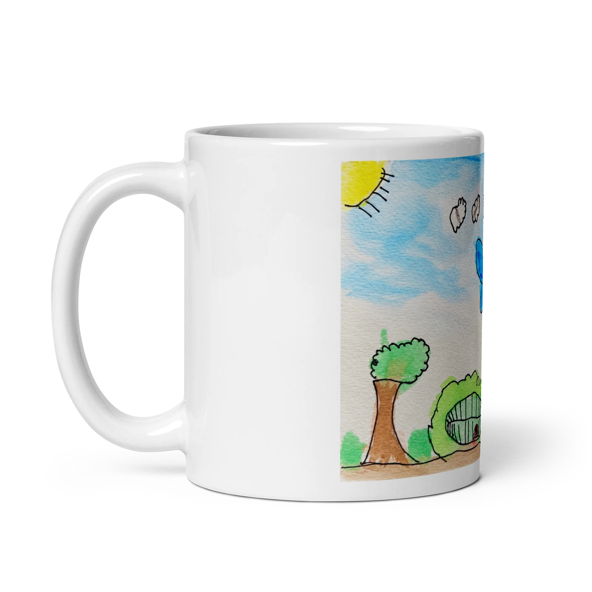 AK’s Butterfly Visits to Grandpa's Garden Mug product image (2)