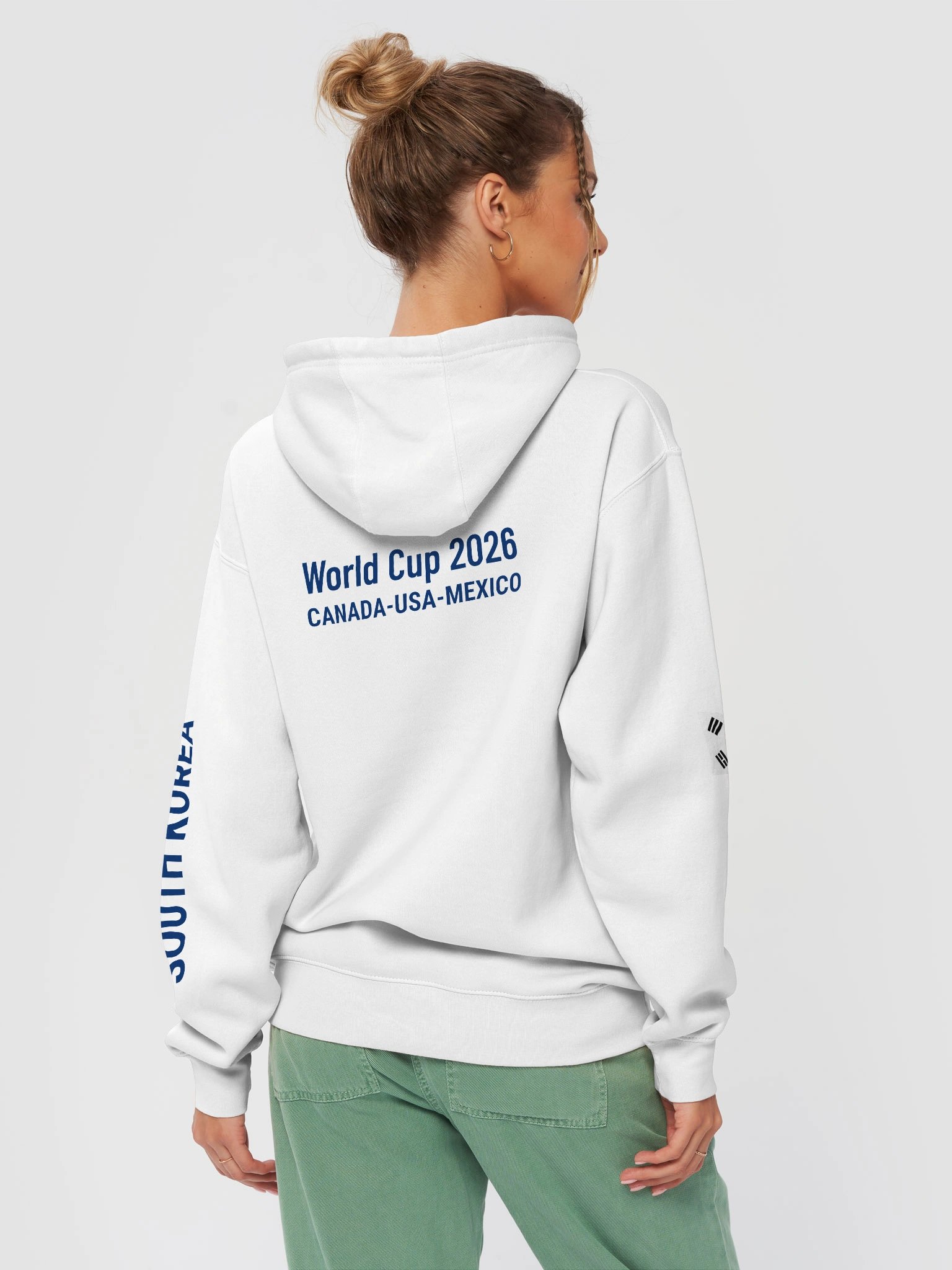 South Korea 2026 World Cup Flag Hoodie - Premium Unisex Hoodie product image (24)