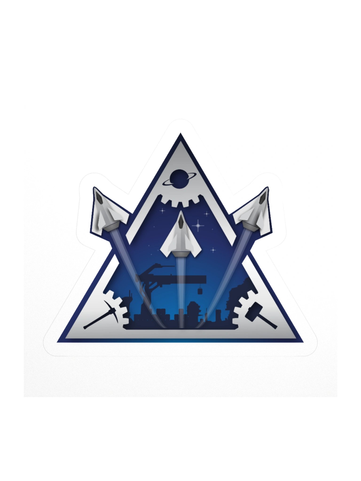 Commerce, Industry, & Manufacturing Kiss Cut Sticker product image (3)