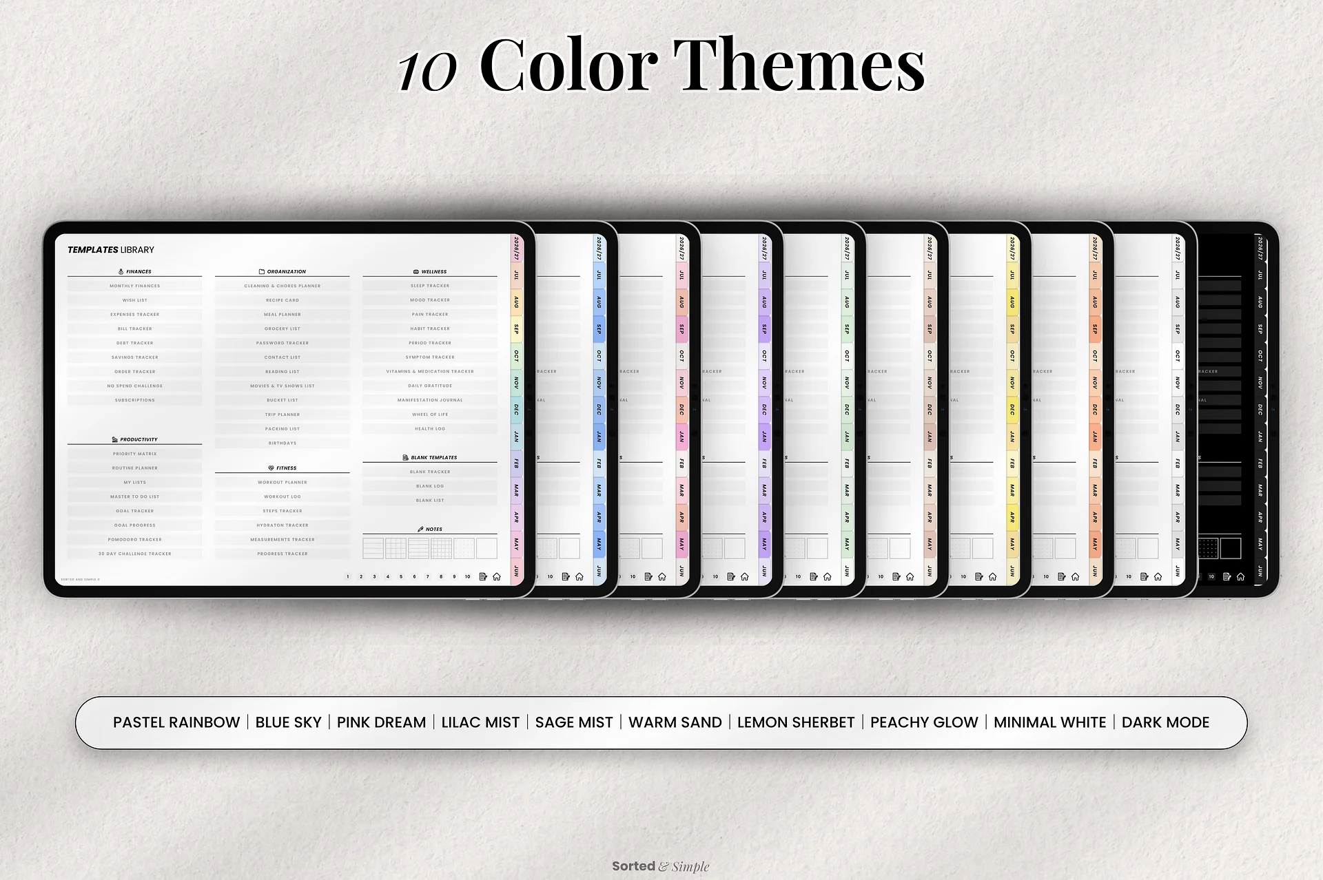 2026/2027 Mid-Year Planner Landscape product image (3)