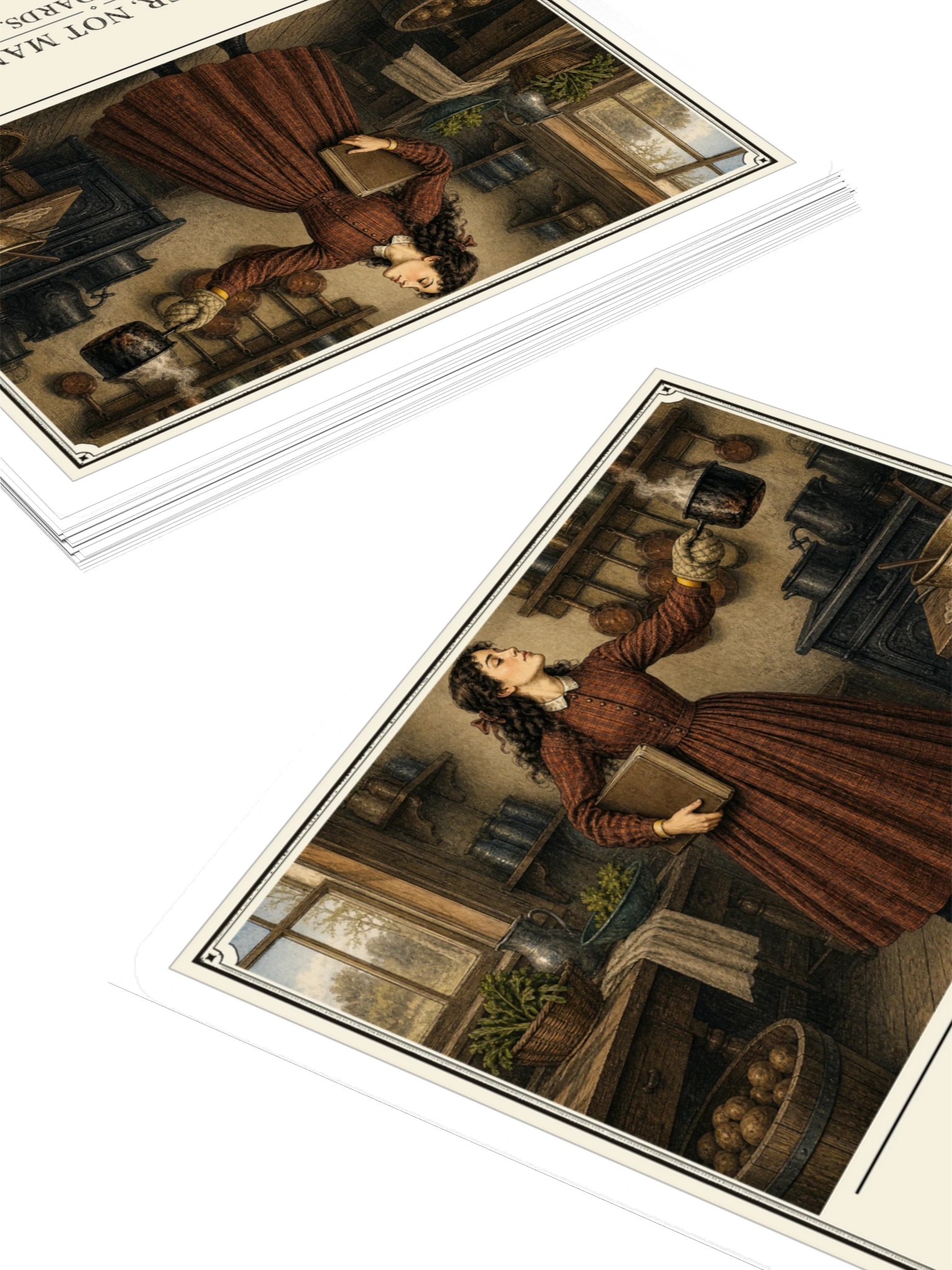 Burn Dinner Not Manuscripts -- Little Women Sticker product image (4)