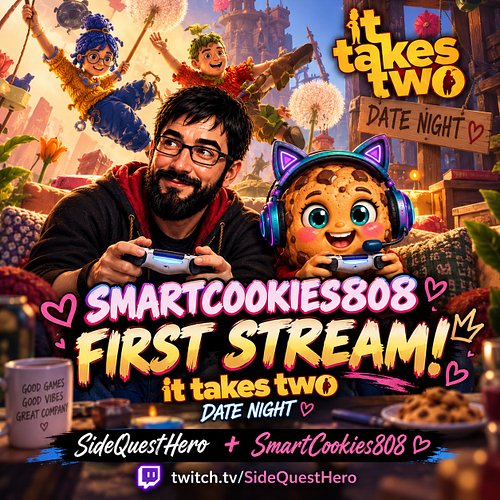 🍪🎉 TONIGHT IS A BIG ONE!
After joining me for all these Date Night streams, @smartcookies.808 is officially hitting GO LIVE h...