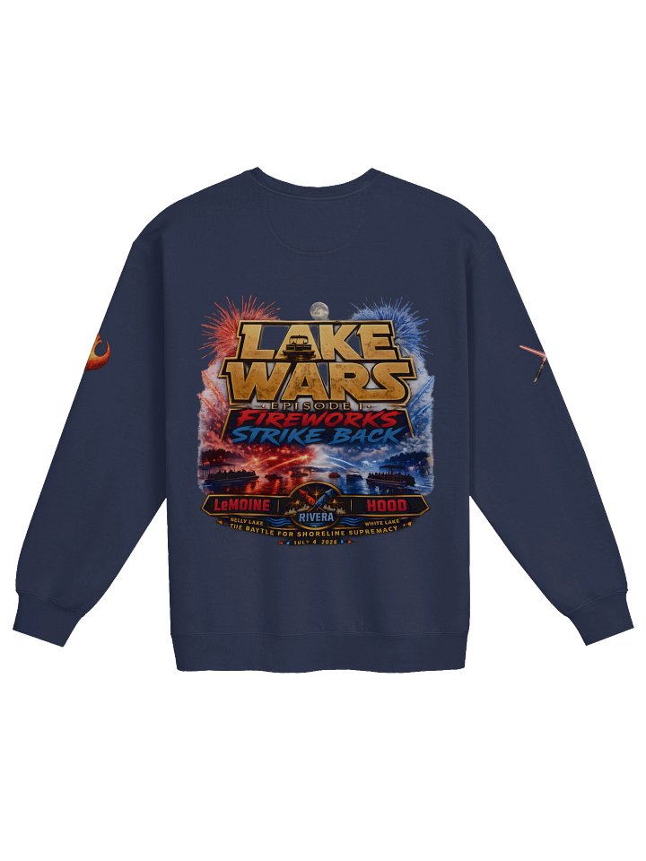 Lake wars non hooded sweatshirt product image (2)