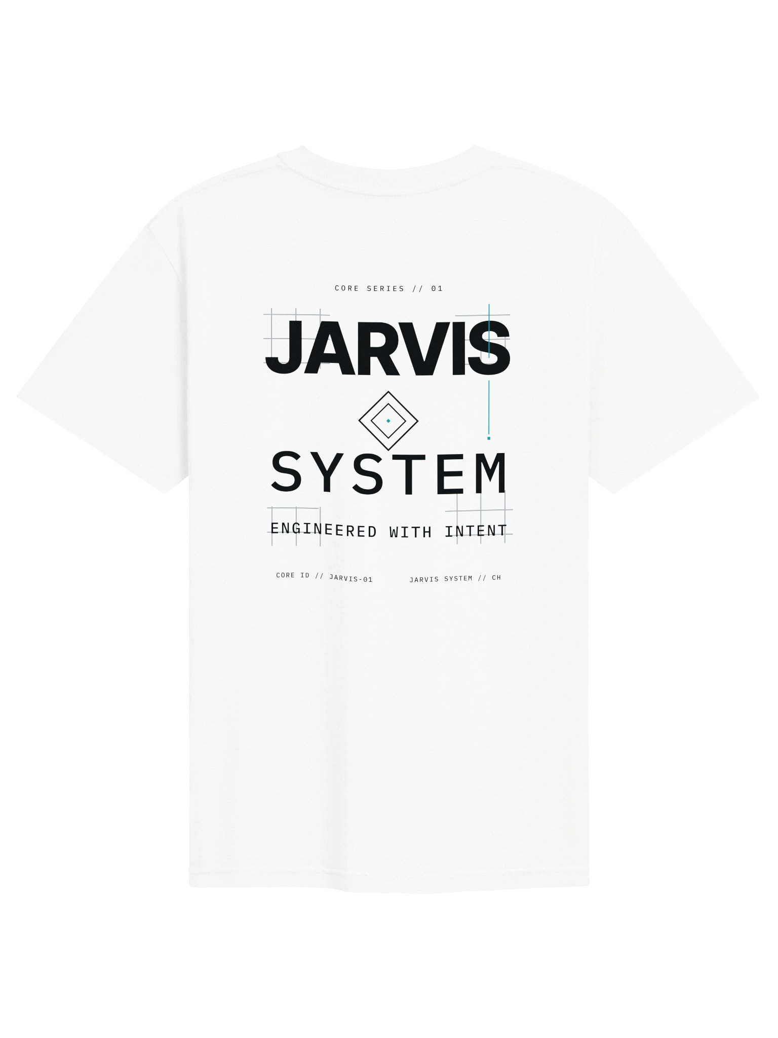 CORE SERIES 01 — PURE WHITE Heavyweight T-Shirt product image (2)