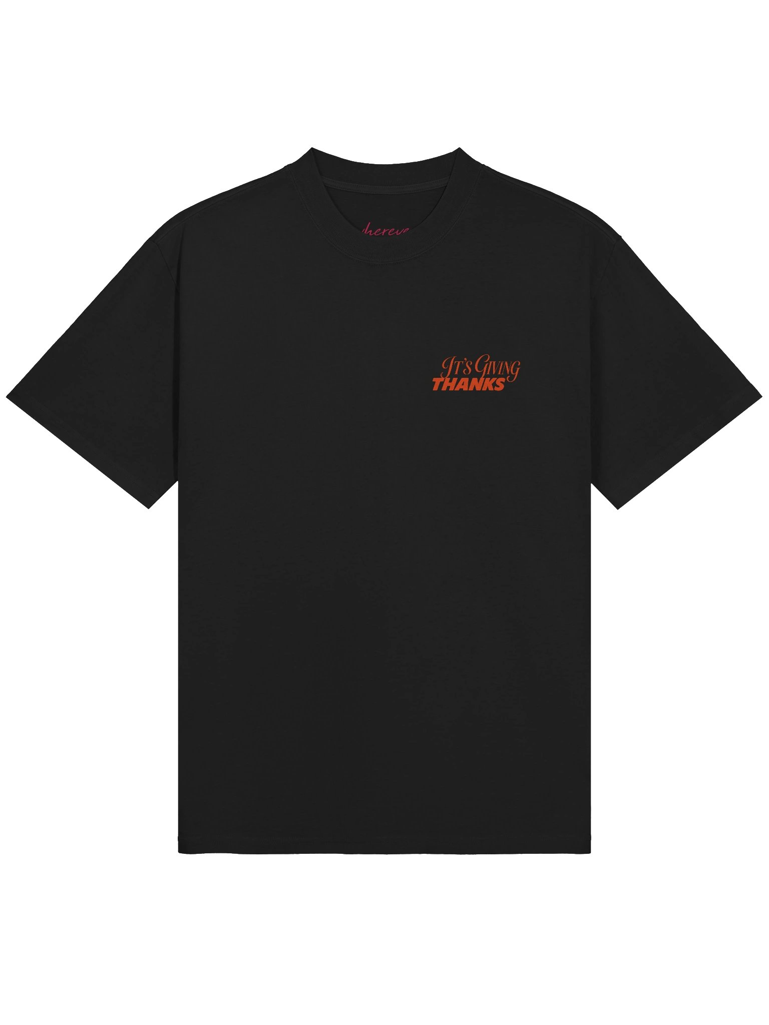 Giving Thanks Tee (Faded Black) product image (2)