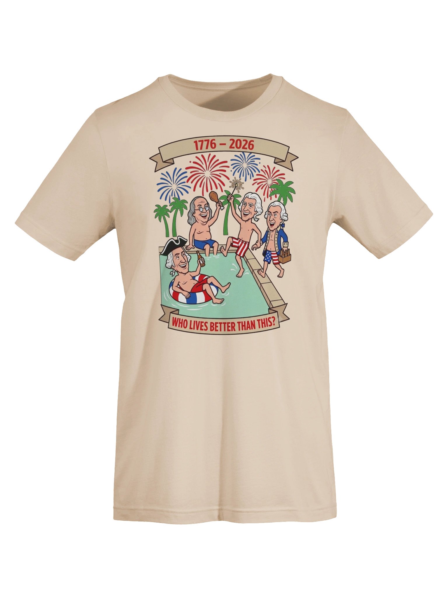 America's 250th Founding Fathers Pool Party Tee product image (5)