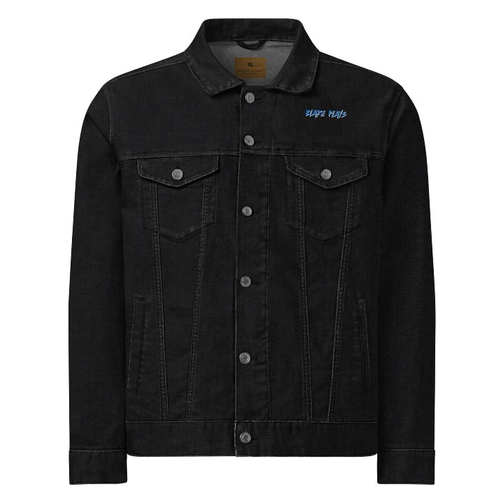 Graffiti Blues Denim Jacket product image (1)