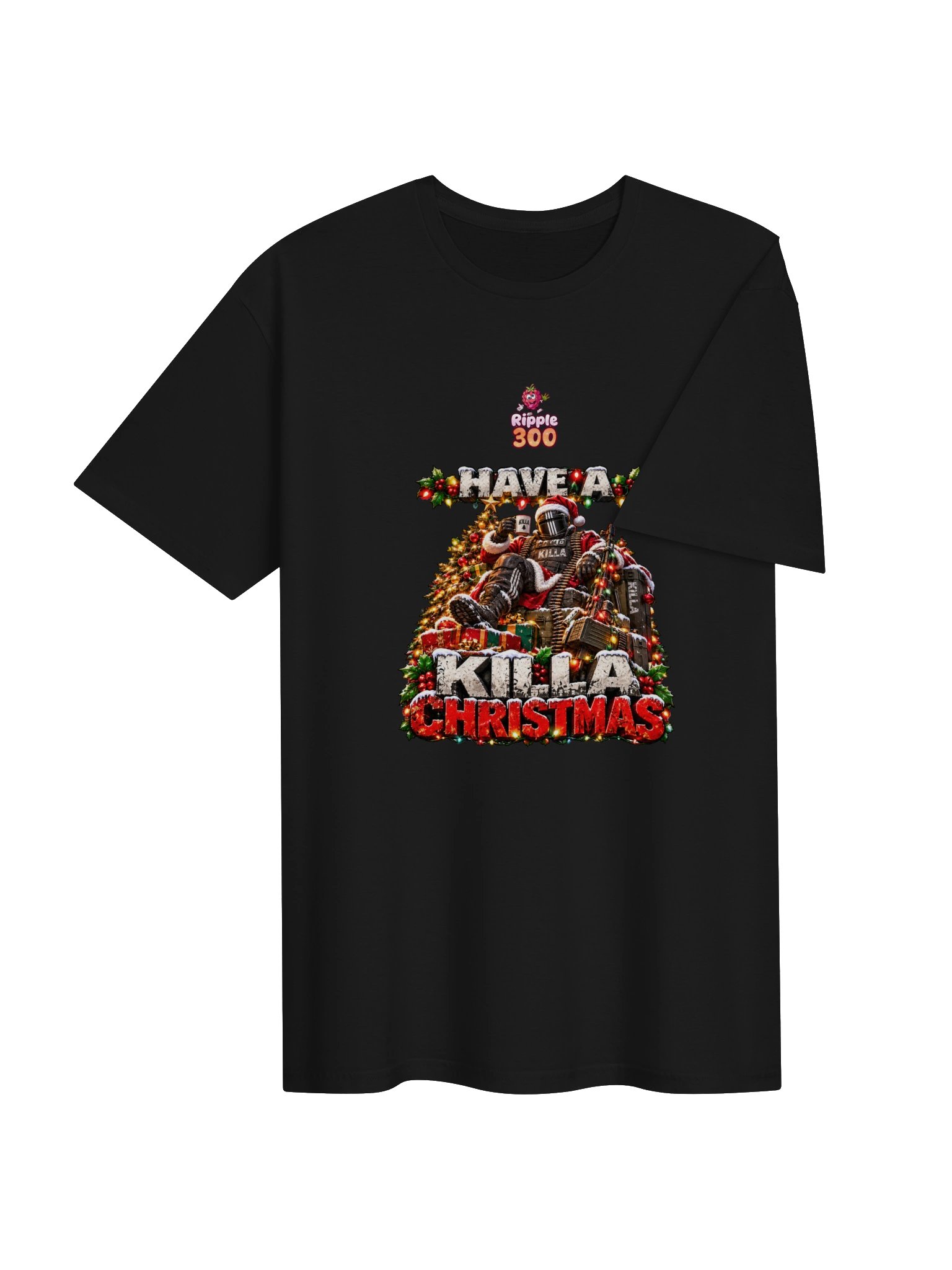 Killa Christmas lightweight T Shirt product image (4)