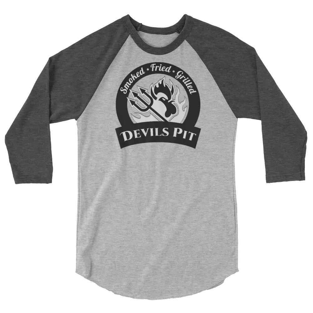 Devils Pit Logo 3/4 Sleeve product image (11)