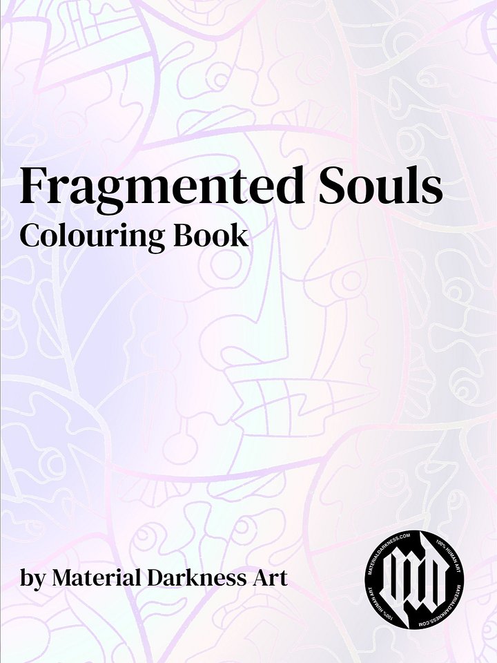 Fragmented Souls Colouring Book product image (1)