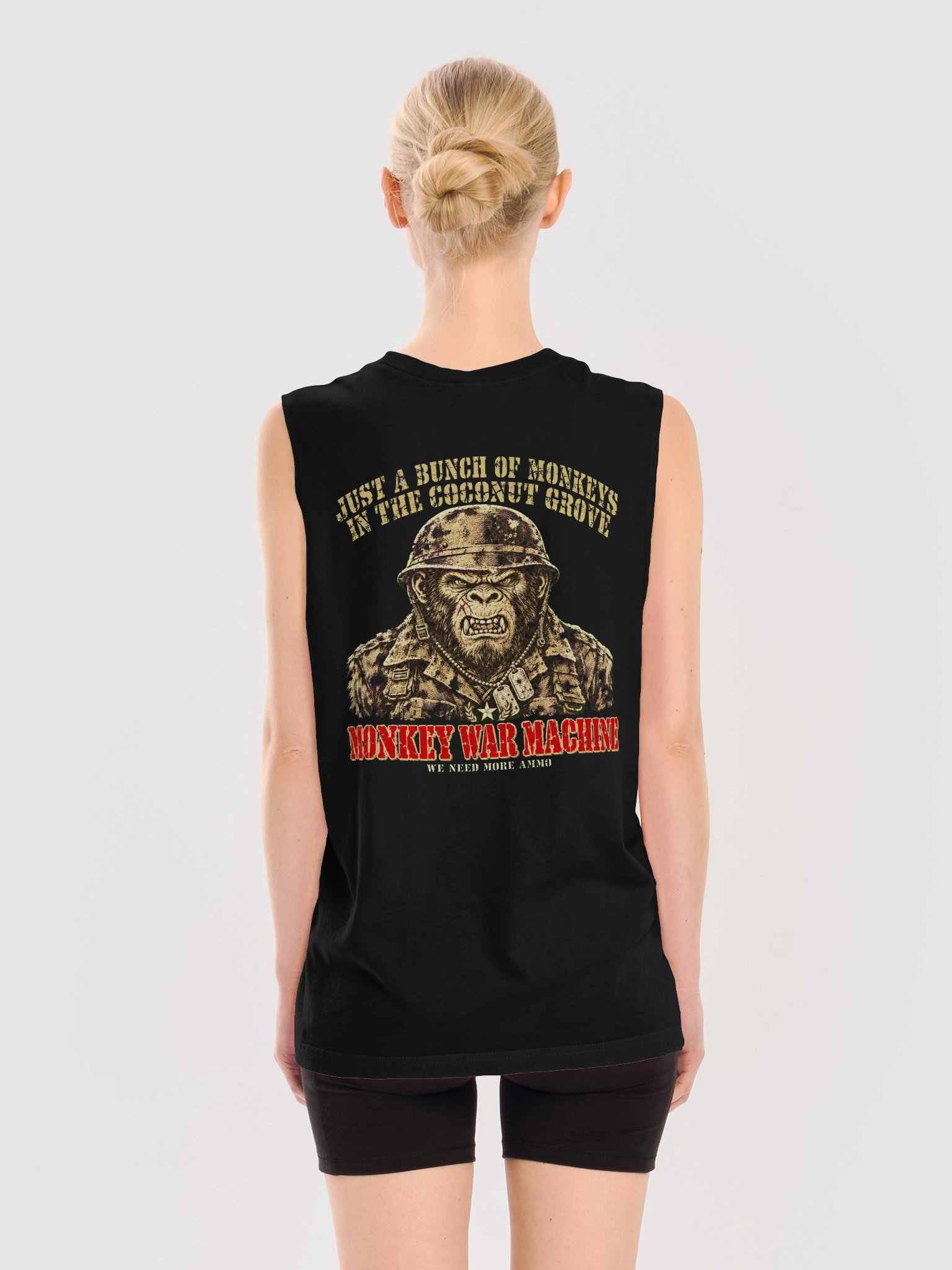 Monkey War Machine "Coconut Grove" Muscle Tank product image (4)