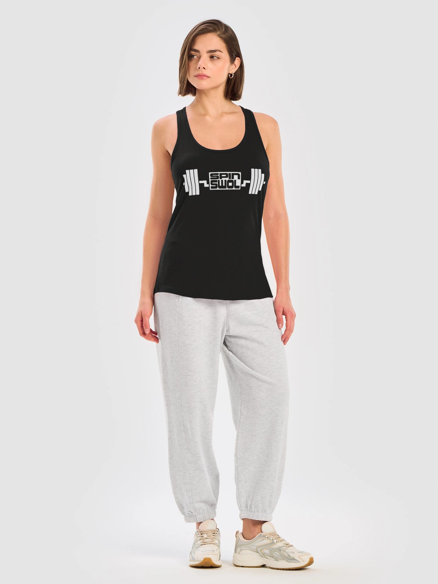 Spin Swol Racerback Tank Top product image (2)