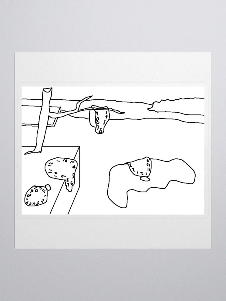 Persistence of Memory Sticker product image (1)