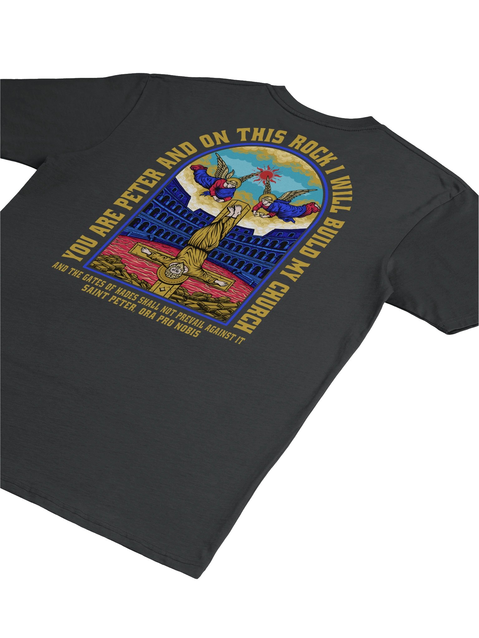 Saint Peter's Cross Heavy Tee product image (6)