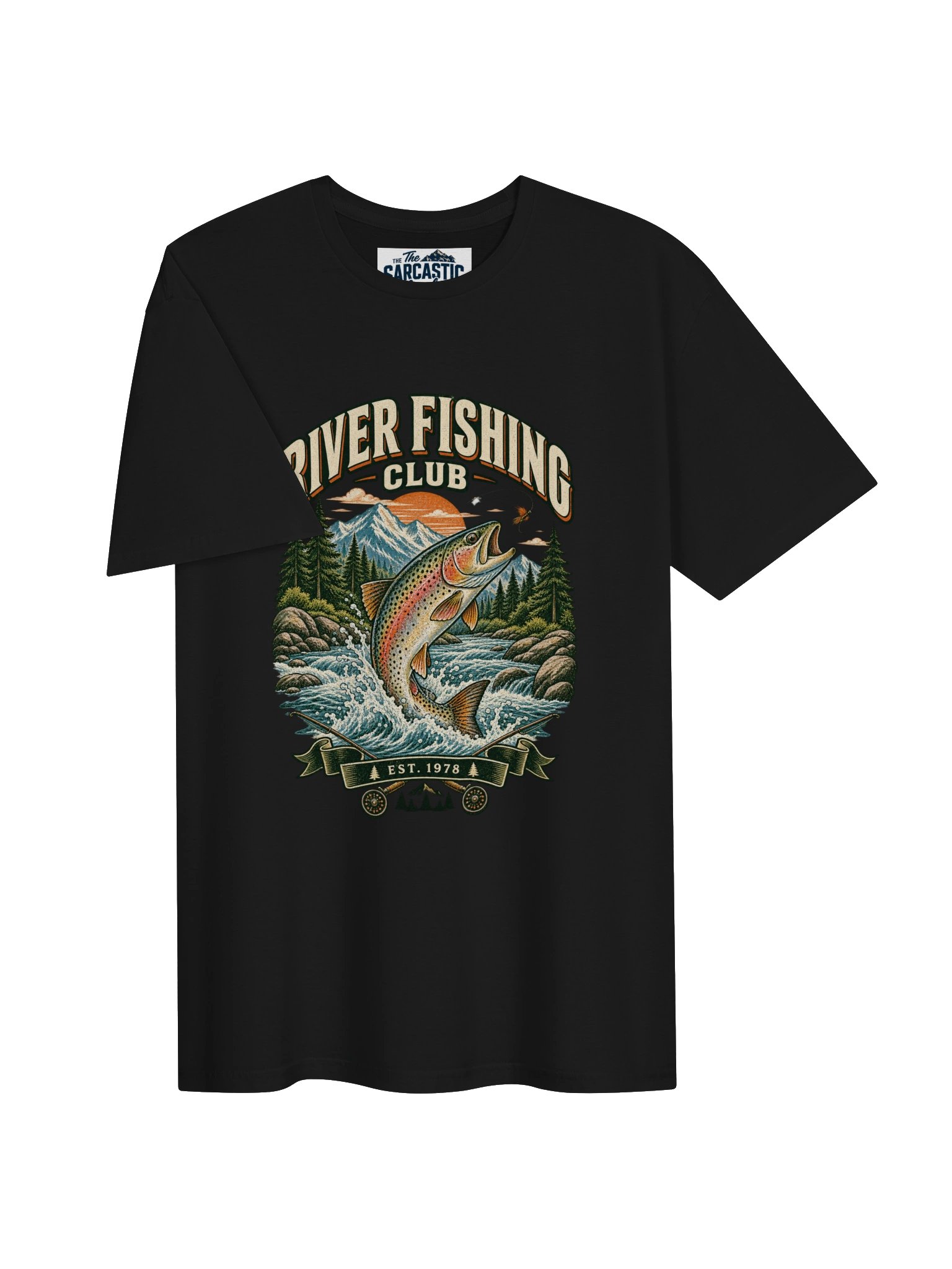 River Fishing Club T-shirt product image (3)