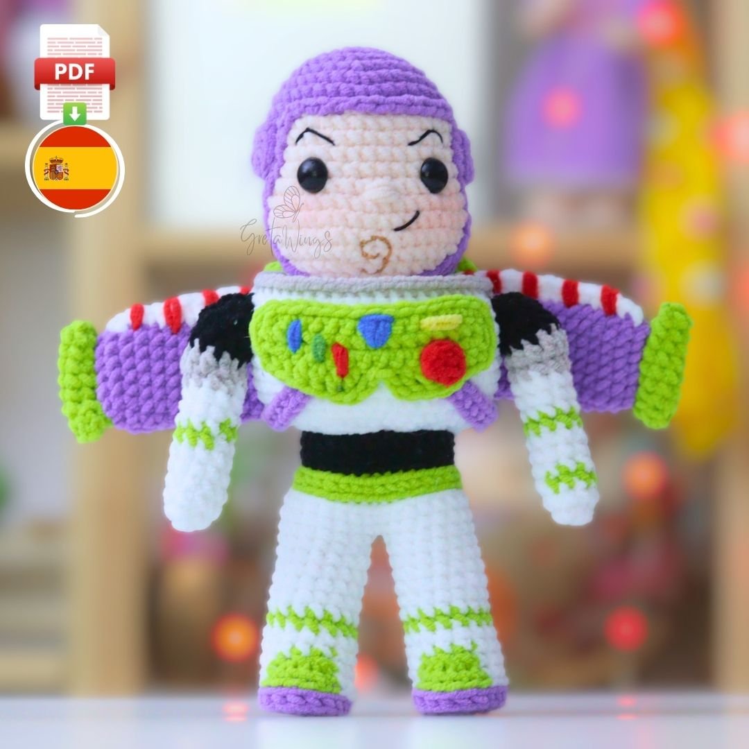 Patrón Amigurumi Inspirado en Buzz Lightyear de Toy Story product image (1)