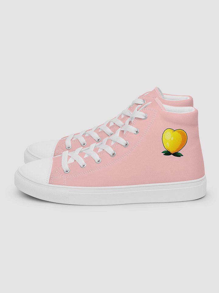 Lemonheart Womens High Top Canvas Shoes (Pink) product image (1)