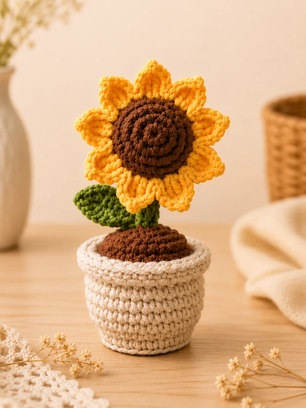Mini Flower Pot Crochet Pattern Bundle product image (2)