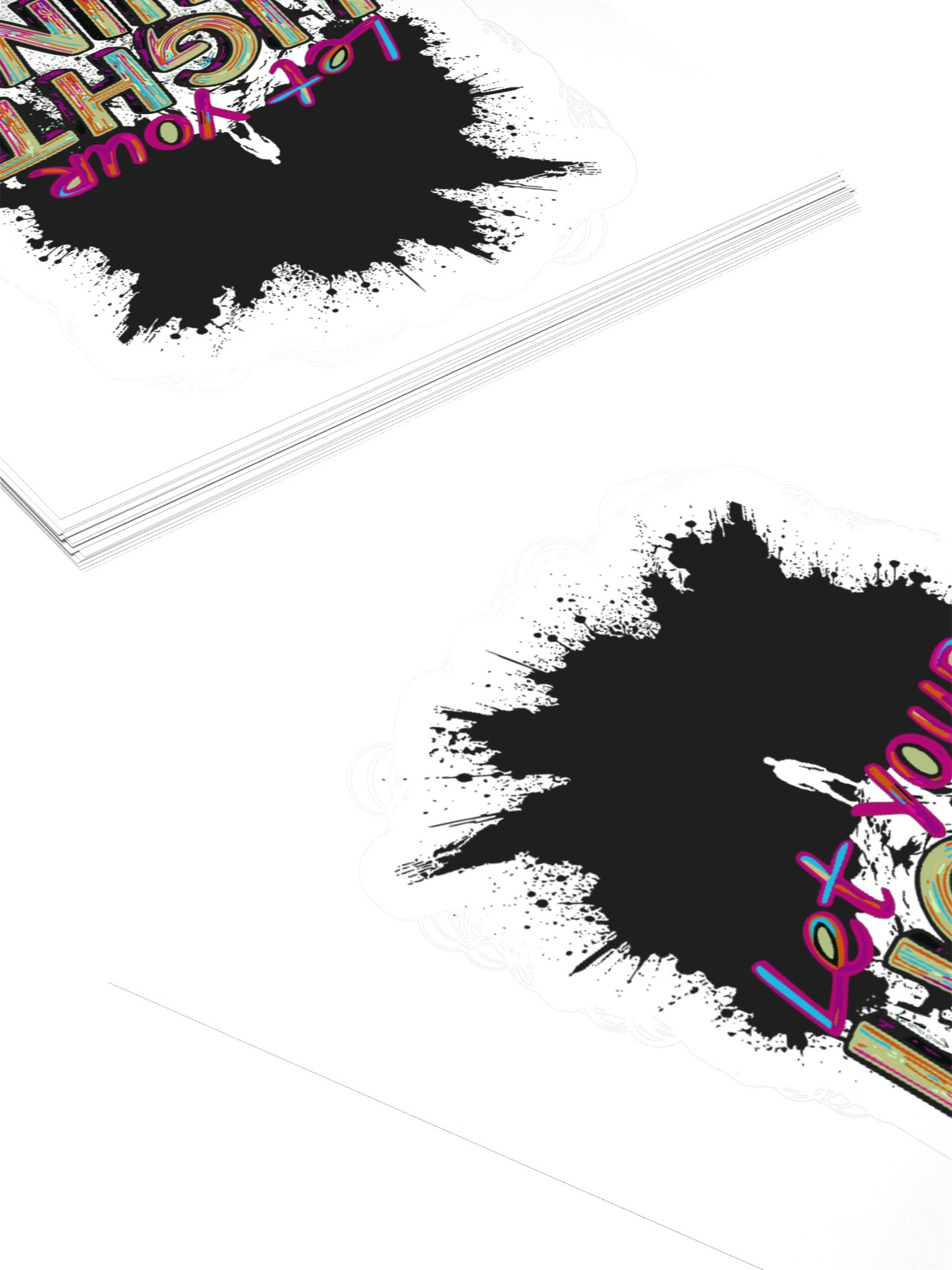 Let Your Light Shine Vinyl Sticker product image (5)