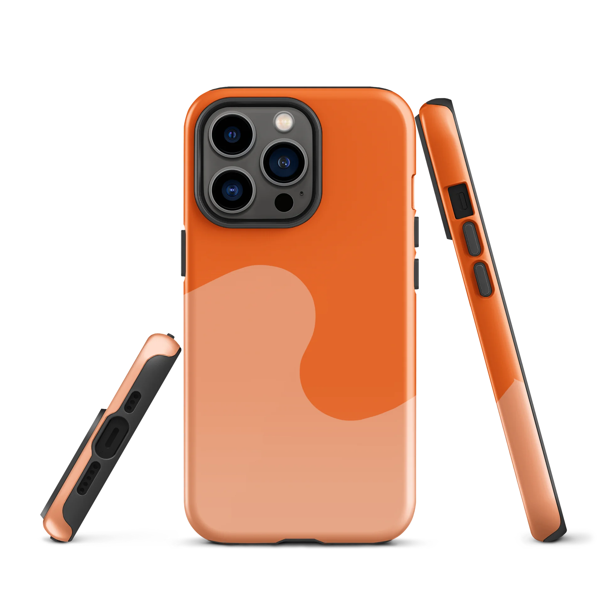Orange Soda Minimal Wave iPhone Case product image (2)