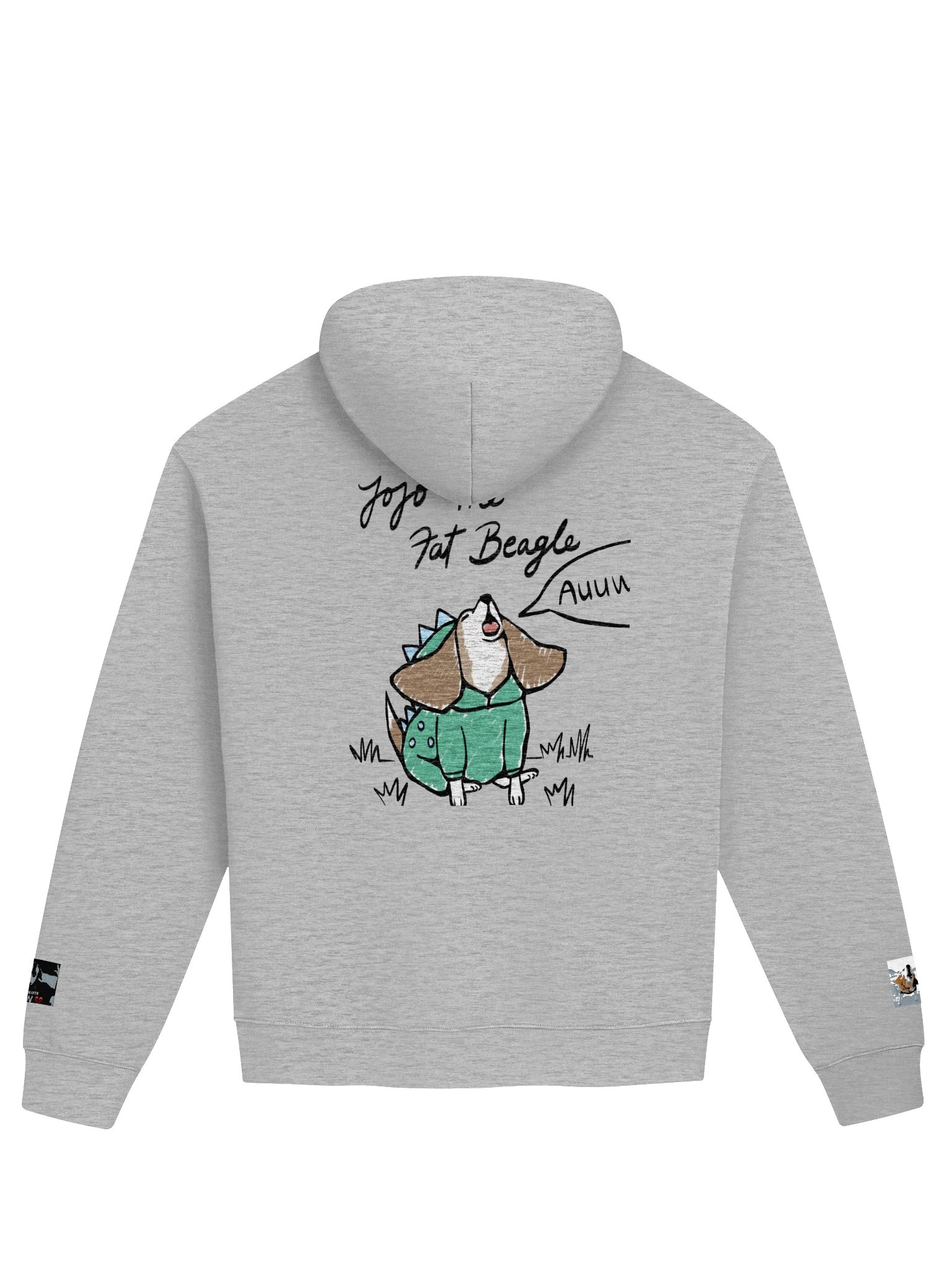 Copy of Ragebaiting My Fat Dog Oversized Hoodie product image (2)