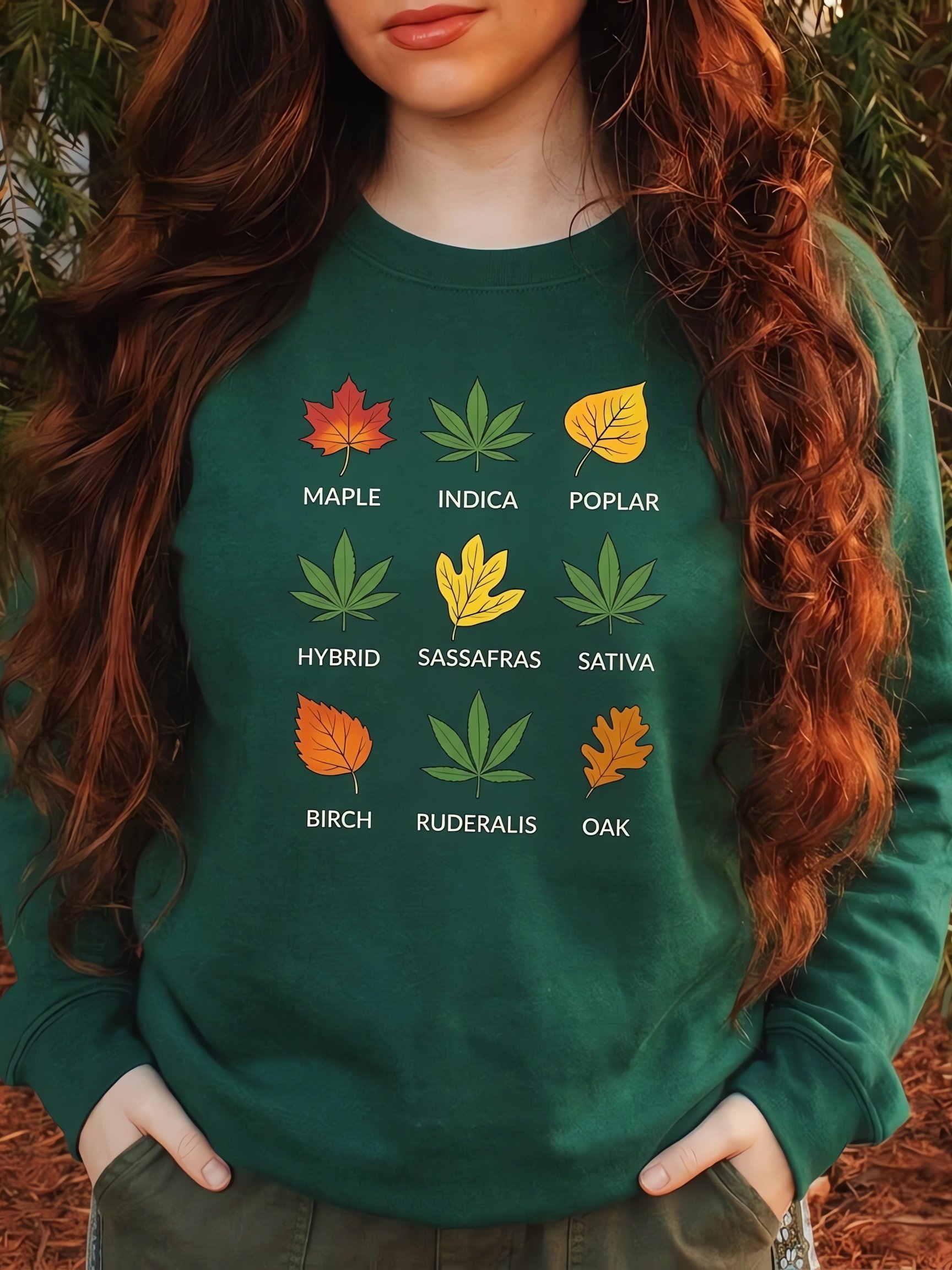Fall Leaves Sweatshirt product image (2)