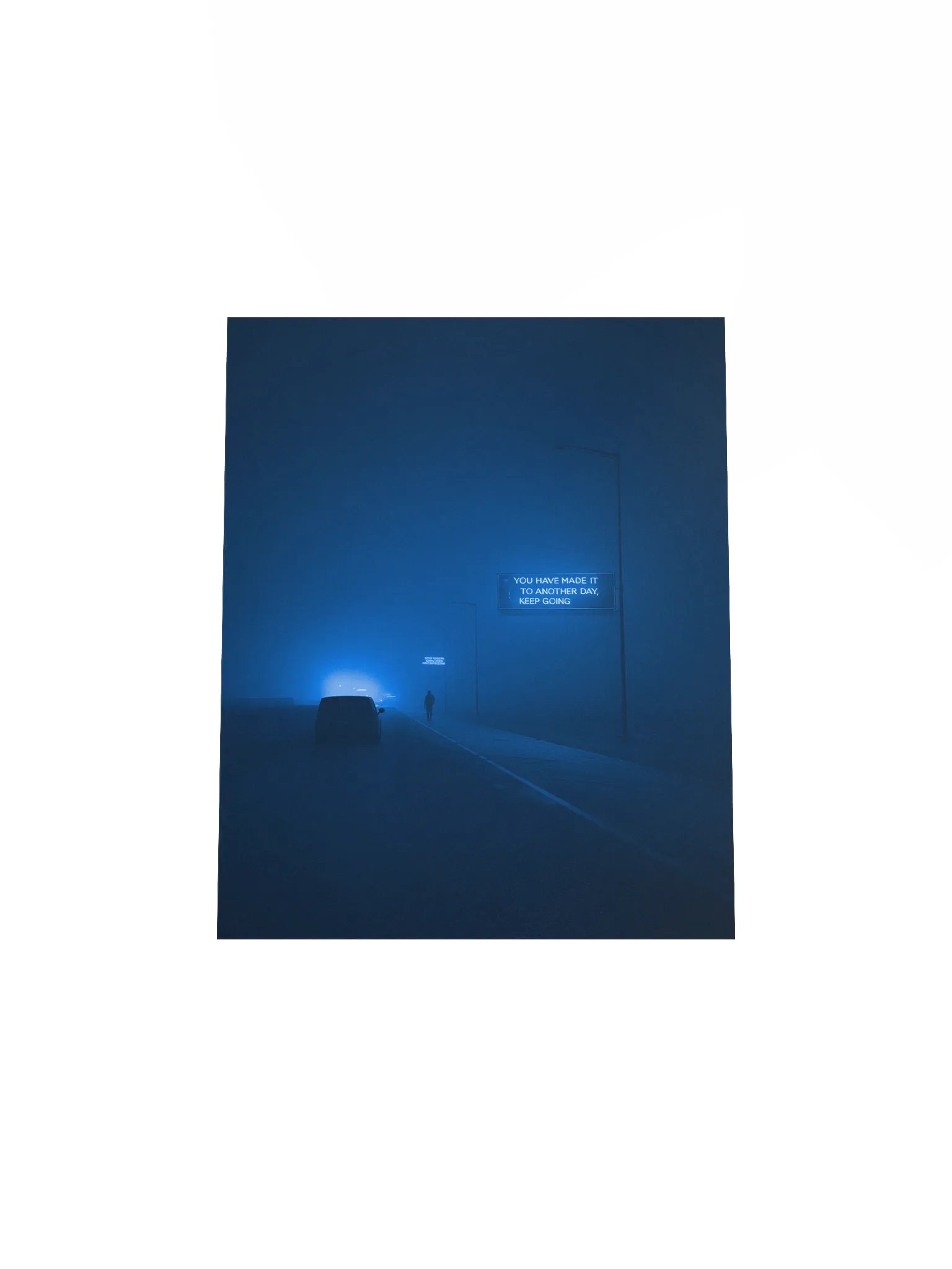 "Keep going" Matte Poster product image (4)
