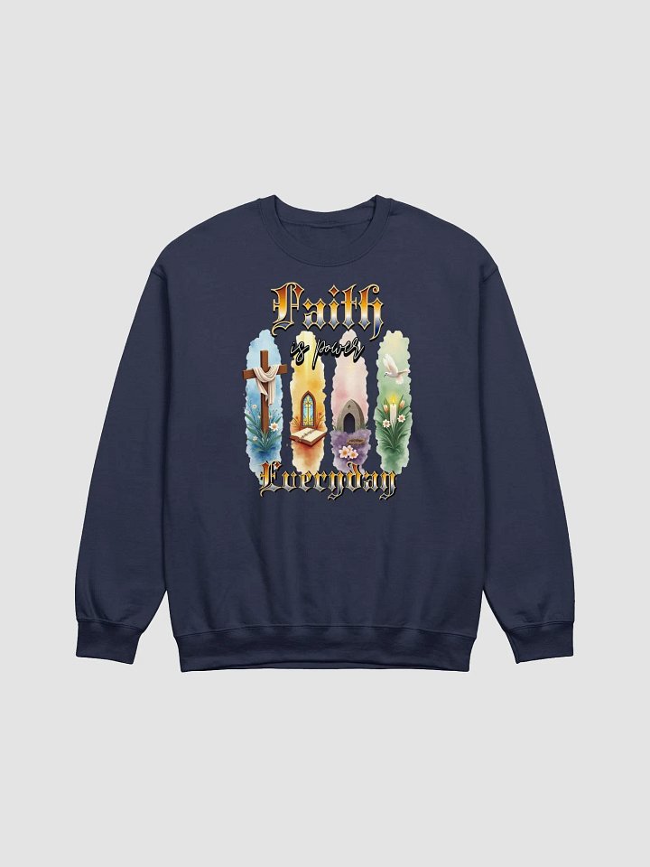 Faith Is Power Everyday Reflections Crewneck Sweatshirt product image (13)
