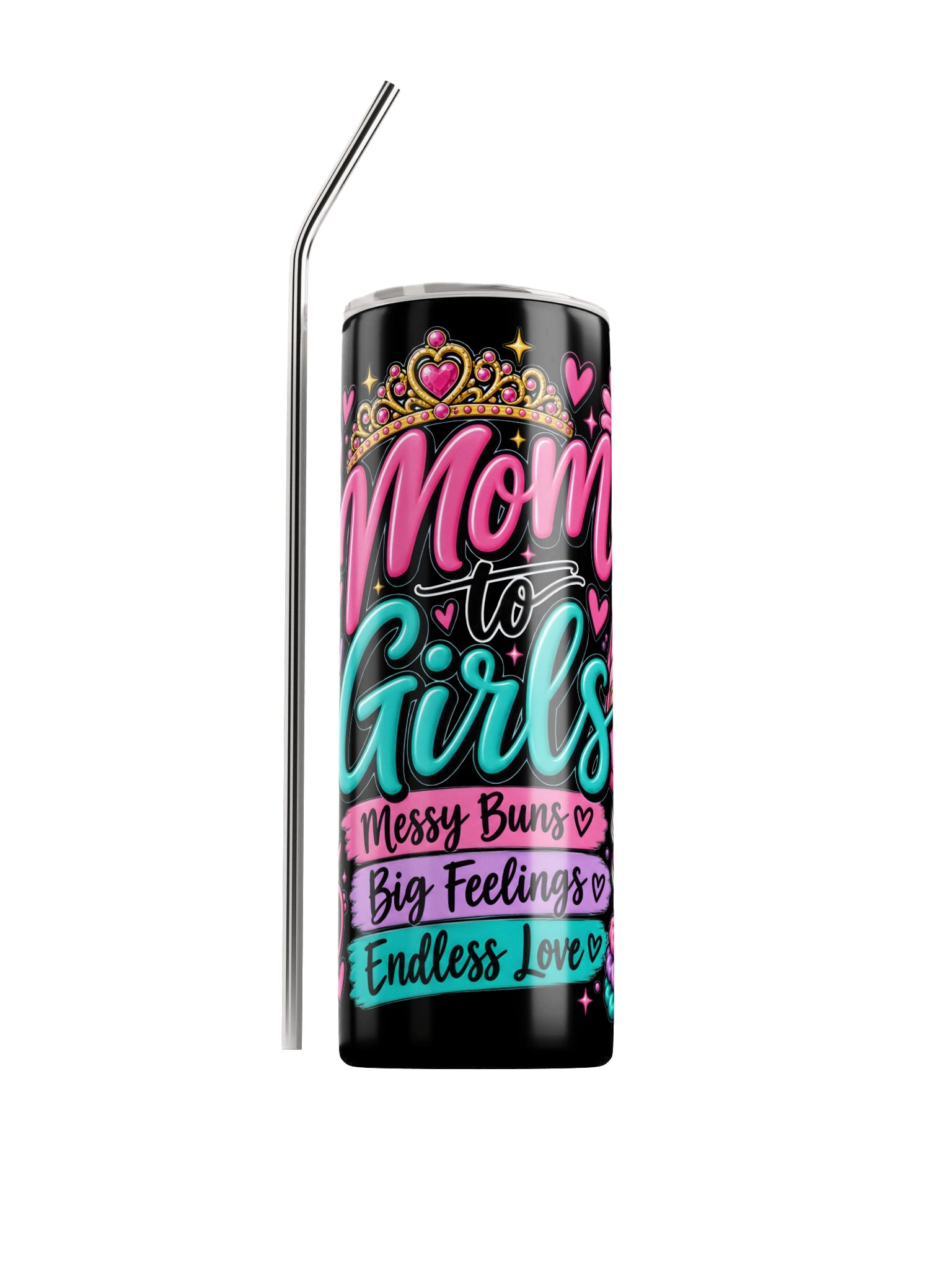 Mom to Girls Tumbler product image (1)
