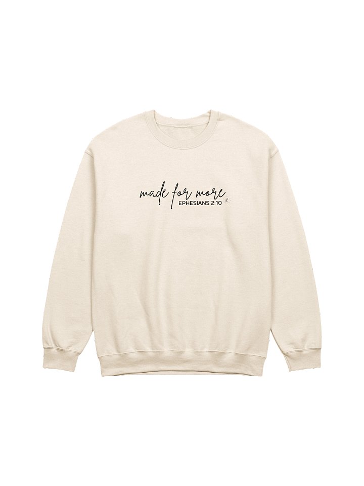 Made for more embroidered sweatshirt product image (1)
