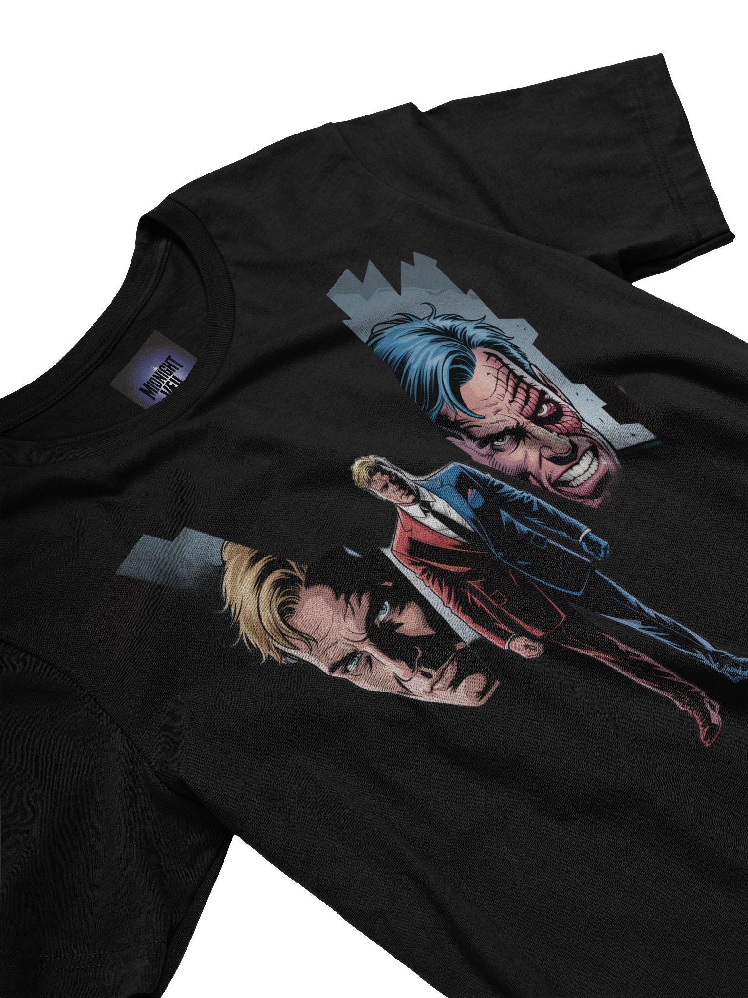 Duality's Divide: Two-Face's Fractured Fate T-Shirt product image (5)