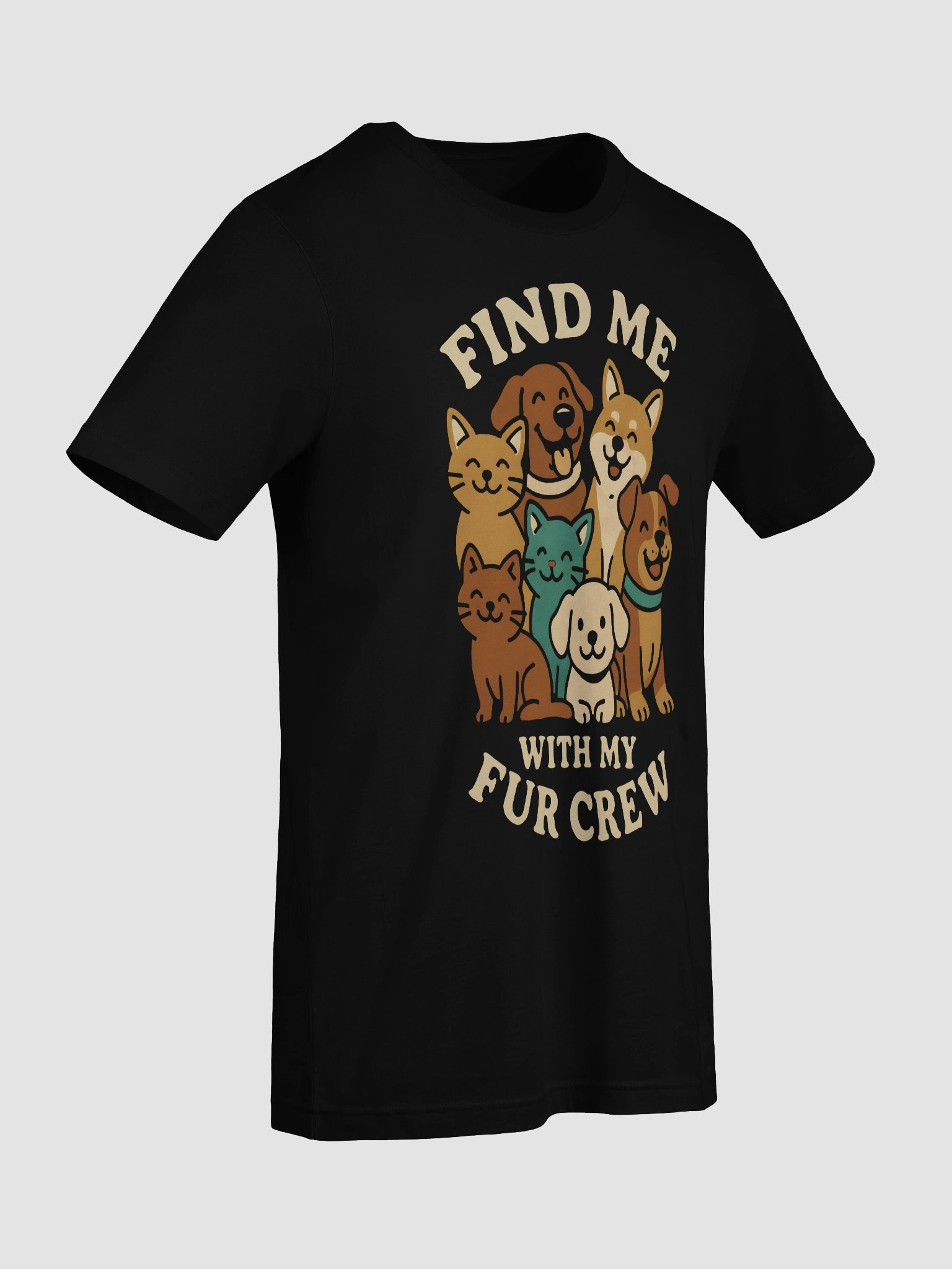 Fur Crew Illustrated T-Shirt product image (9)